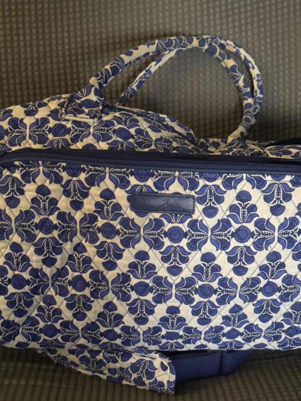 Vera Bradley Blue and White Essentials Floral Design